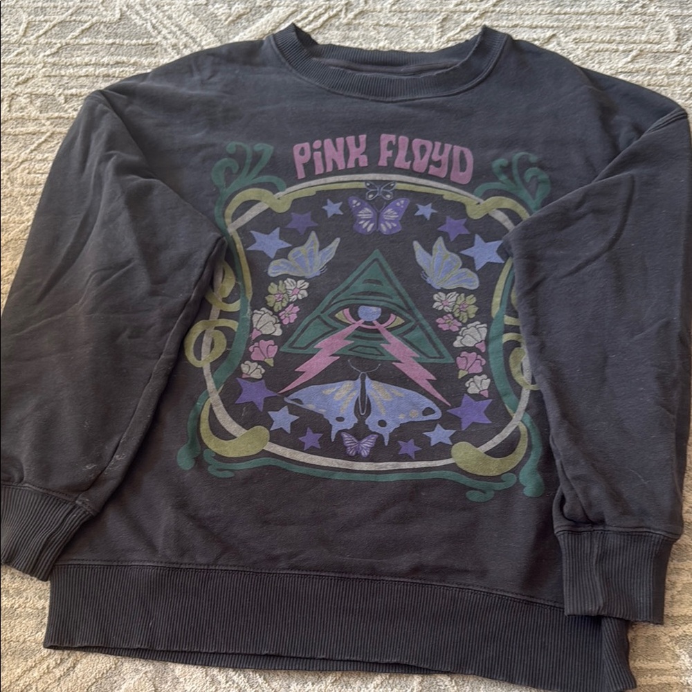 Pink Floyd, America Eagle Graphic Sweatshirt